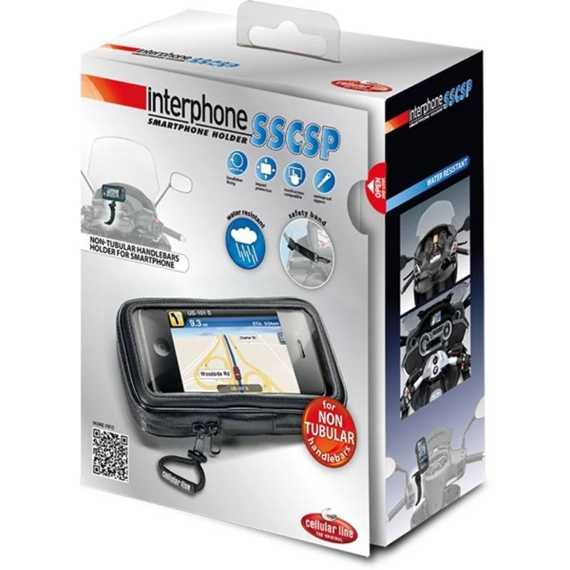 Interphone Smartphone Holder For Non-Tubular 3 Interphone Smartphone Holder For Non-Tubular