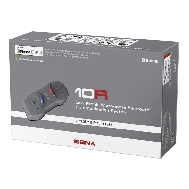 Sena Low Profile M/C B/T Communication System (Single Pack) 10R-01 3 Sena Low Profile M/C B/T Communication System (Single Pack) 10R-01