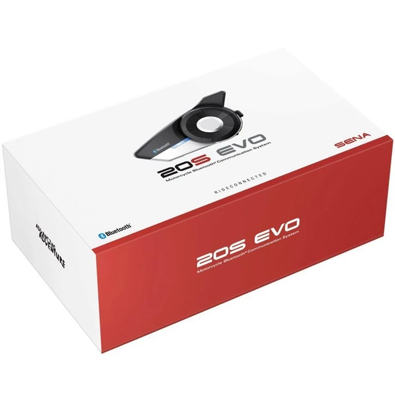 Sena 20S EVO Bluetooth Headset & Intercom (Single Pack) 3 Sena 20S EVO Bluetooth Headset & Intercom (Single Pack)