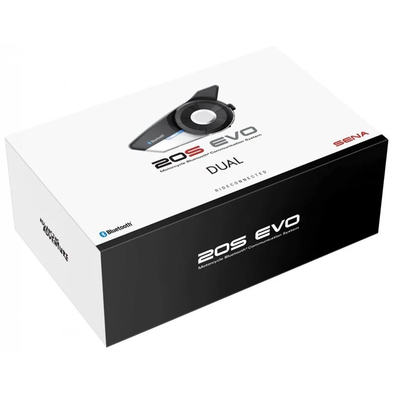 Sena 20S EVO Bluetooth Headset & Intercom (Dual Pack) 3 Sena 20S EVO Bluetooth Headset & Intercom (Dual Pack)