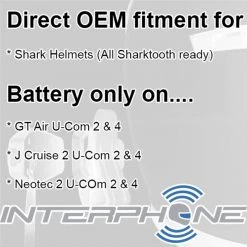 Interphone U-com 2 TP Bluetooth Helmet Intercom (Twin Pack) -Cheap Communications Gear Store 31841 8