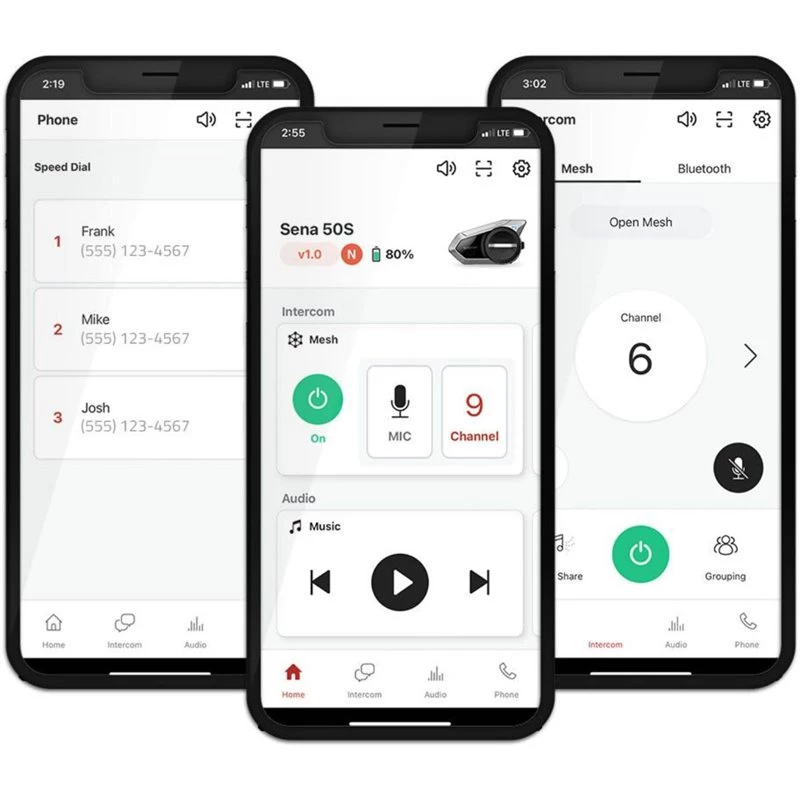 Sena 50S-10D Bluetooth Headset & Intercom - Dual 8 Sena 50S-10D Bluetooth Headset & Intercom - Dual - Image 6