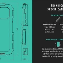 Ultimateaddons Apple iPhone 13/13 Pro Waterproof Tough Case -Cheap Communications Gear Store 33855 5