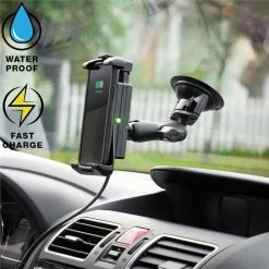 RAM Mounts Quick-Grip™ Waterproof Wireless Charging Suction Cup Mount -Cheap Communications Gear Store 34412 4